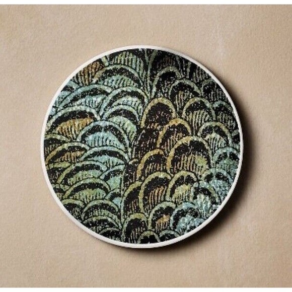 John Derian for Target - 4pc Earthenware Fall Turkey Coaster Set - Picture 5 of 9